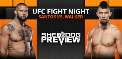 UFC Fight Night 193 ‘Santos vs. Walker’ Play.